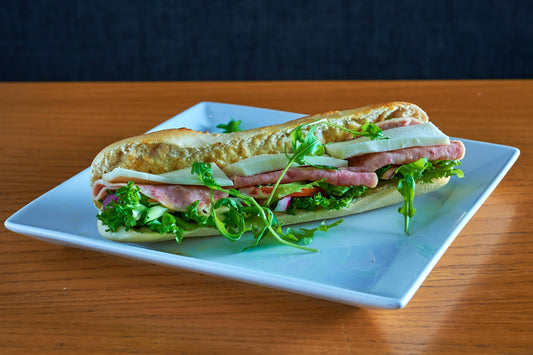 Mozzarella & Skinke (Baguette)